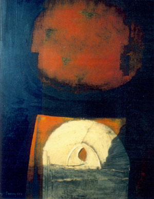 Huile sur massonite