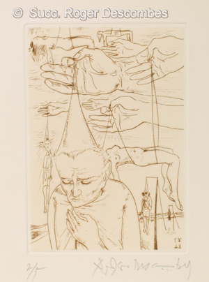 gravure, pointe sèche