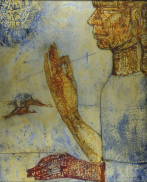 Huile sur massonite