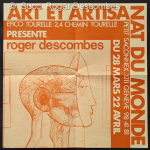 Affiche pour l'exposition Art et Artisanat du Monde, 1973