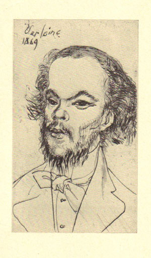 Portrait de Verlaine 1869